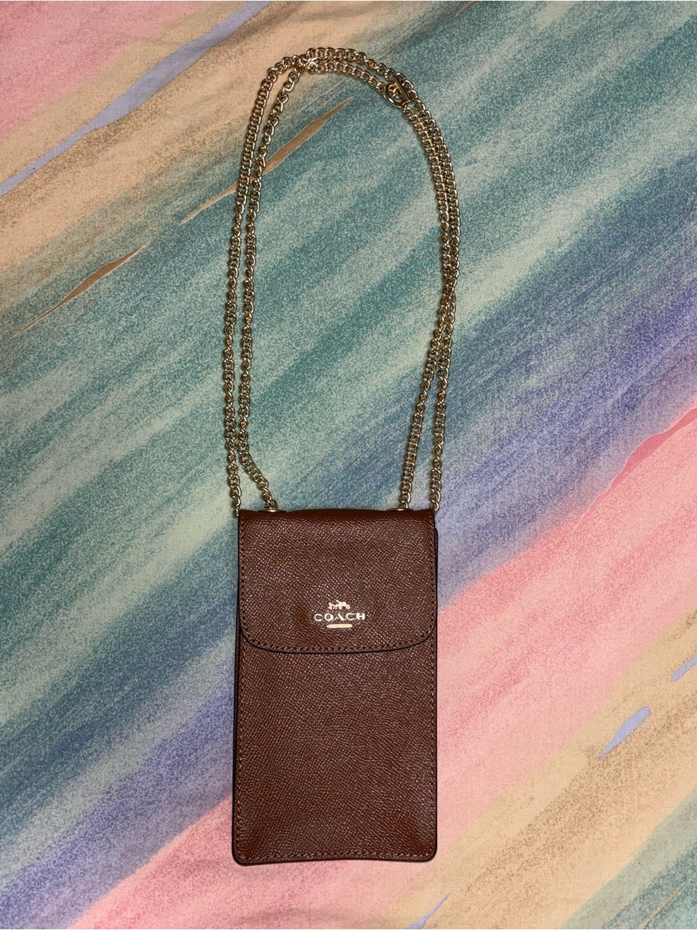 COACH saddle bag